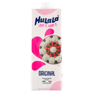 HuLaLá növényi zsír- és olajalapú, édesített UHT habkészítmény
