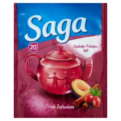 Saga szilvás-fahéjas gyümölcstea