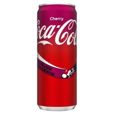 Coca-Cola Cherry Coke colaízű szénsavas üdítőital cseresznye ízesítéssel