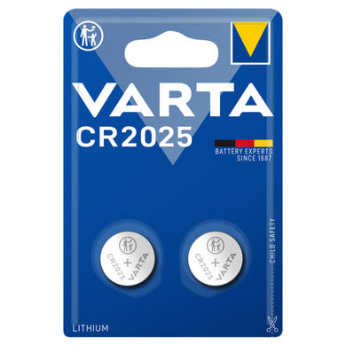 Varta CR2025 3 V lítiumelem 2 db