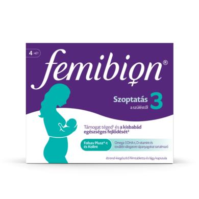 Femibion 3 Szoptatás 28 db filmtabletta és 28 db lágy kapszula