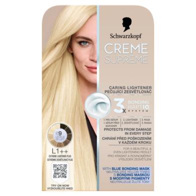 Schwarzkopf Creme Supreme tartós hajfesték /L1++ Extrém hajvilágosító - 1 db