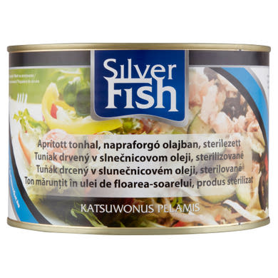 Silver Fish sterilezett, aprított tonhal napraforgó olajban