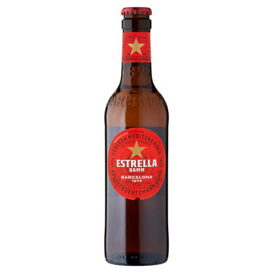 Estrella Damm spanyol világos sör 4,6%