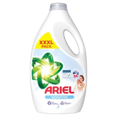 Ariel Folyékony Mosószer, Sensitive Skin Clean & Fresh, 64 mosás