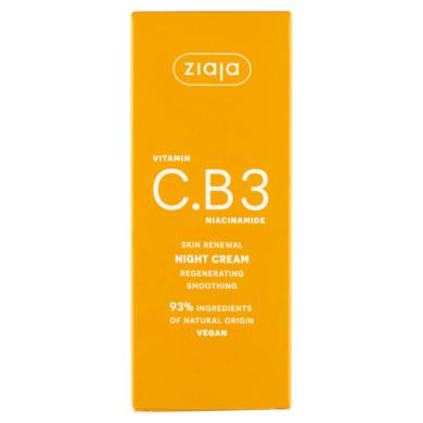 Ziaja C.B3 vitamin niacinamid éjszakai arckrém
