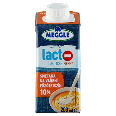 Meggle UHT laktózmentes főzőtejszín 10%