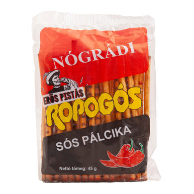 NÓGRÁDI erős pistás ropogós sós pálcika