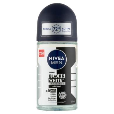 NIVEA MEN Black & White Invisible Original golyós dezodor