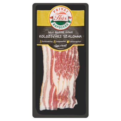 Privát Hús házi füstölt érlelt szeletelt kolozsvári szalonna 100 g