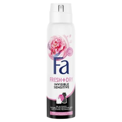 Fa izzadásgátló deospray Invisible Sensitive