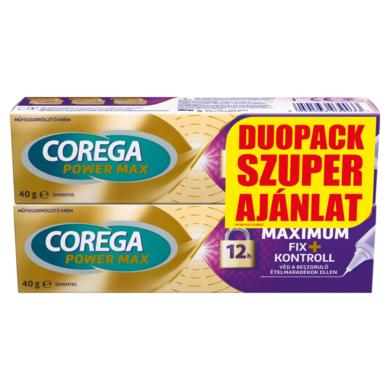 Corega Max Kontroll műfogsorrögzítő duopack 2x