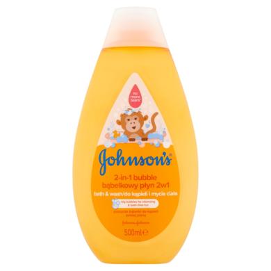 JOHNSON'S® 2 az 1-ben buborékos fürdető és tusfürdő gyermekeknek