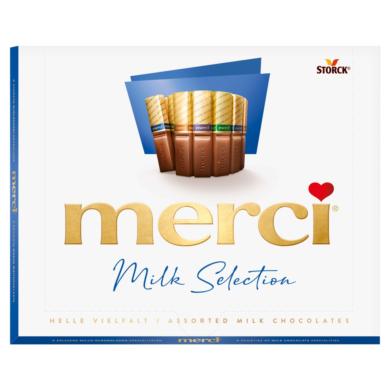 Merci Finest Selection 4 tejcsokoládé-különlegesség