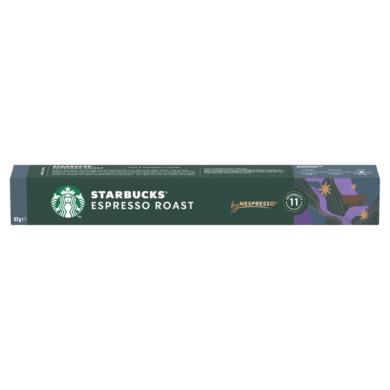 Starbucks by Nespresso Espresso Roast őrölt pörkölt kávé 10 kapszula