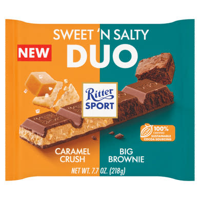 Ritter Sport Duo Caramel Rush & Big Brownie