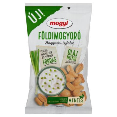 Mogyi földimogyoró hagymás-tejfölös