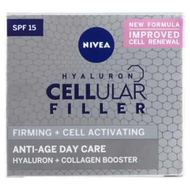 NIVEA Hyaluron Cellular Filler feszesítő nappali arckrém SPF 15