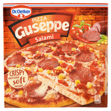 Dr. Oetker Guseppe gyorsfagyasztott szalámis pizza