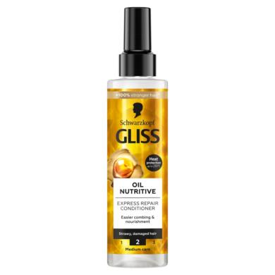 Gliss Express Repair Tápláló olaj hajregeneráló balzsam