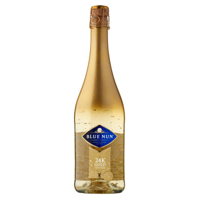 Blue Nun Gold Edition 24 karátos arany lemezkés ízesített boralapú ital 11%