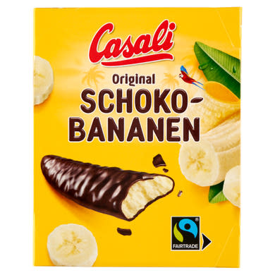 Casali Original habosított banánkrém csokoládéba mártva