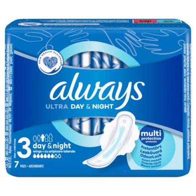 Always Ultra Day & Night (S3) Szárnyas Egészségügyi Betét
