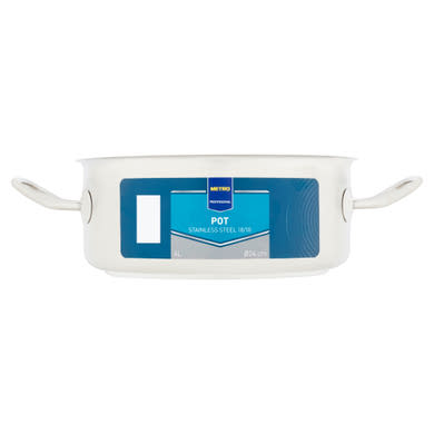 Metro Professional rozsdamentes acél edény 24 cm 4 l