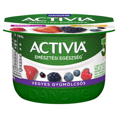 Danone Activia élőflórás vegyes gyümölcsös joghurt