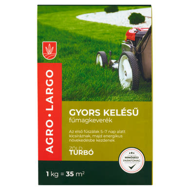 Agro-Largo Zöld Turbó gyorsabban kelő fűmagkeverék