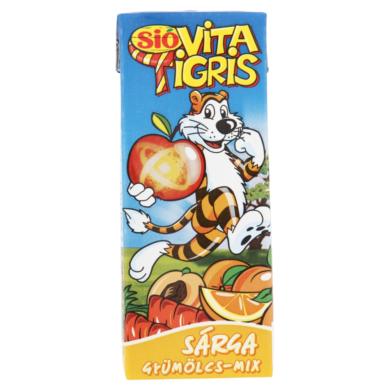 Sió Vitatigris sárga gyümölcs-mix vegyes gyümölcsital