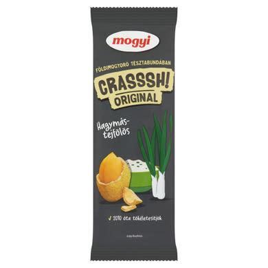 Mogyi Crasssh! hagymás-tejfölös tésztabundában pörkölt földimogyoró