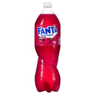 Fanta zéró cukor energiamentes málnaízű szénsavas üdítőital édesítőszerekkel 1,75 l