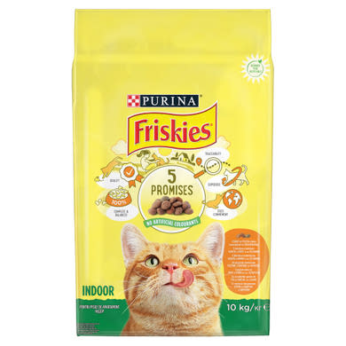 Friskies macska szárazeledel adult indoor csirke& zöldség