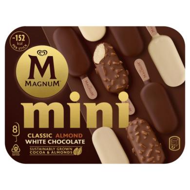 Magnum Mini Multipack Klasszik, mandula, fehércsoki 8 x  / 8 x 42 g