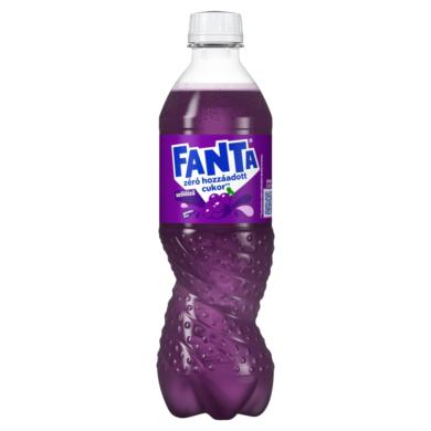 Fanta szőlőízű energiamentes szénsavas üdítőital édesítőszerekkel