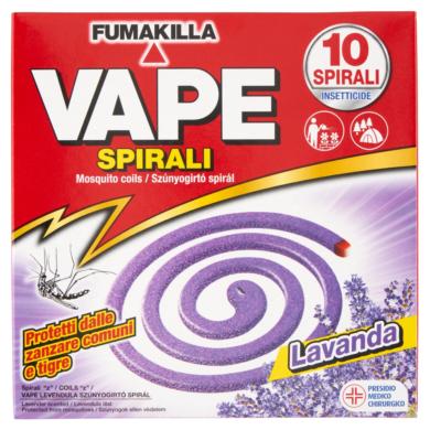 Vape szúnyogirtó spirál 10 db