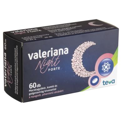 Valeriana Night Forte étrend-kiegészítő lágyzselatin kapszula