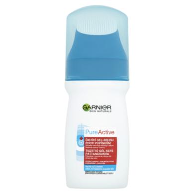 Garnier Skin Naturals Pure Active Tisztító Gél-kefe Pattanásokra