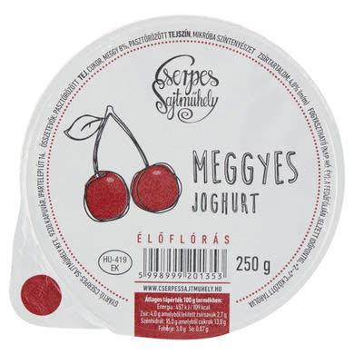 Cserpes Sajtműhely meggyes joghurt