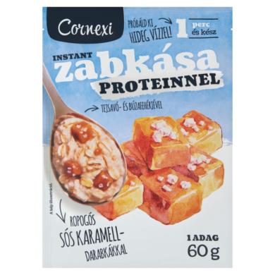 Cornexi sós karamellás instant zabkása proteinnel