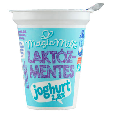 Magic Milk laktózmentes, élőflórás, zsírszegény natúr joghurt