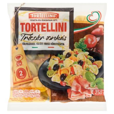 Tortellino Tortellini Tricolor sonkás friss tészta