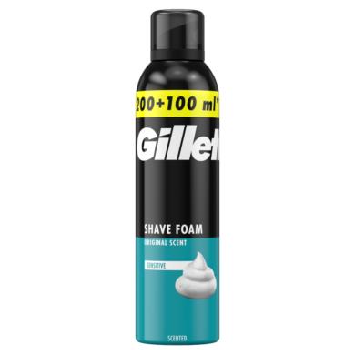 Gillette Classic Sensitive Borotvahab, Érzékeny Bőrre, 300ml