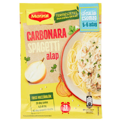 XXL Maggi alapok Carbonara spagetti alap,