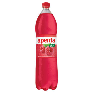 Apenta, Málna classic szénsavas üditőital, + 50 ft visszaváltási díj, 1,5 L
