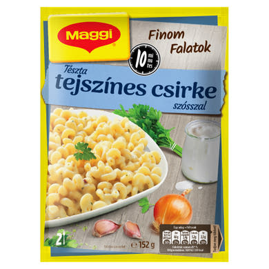 Maggi Párperc Tészta tejszínes csirke