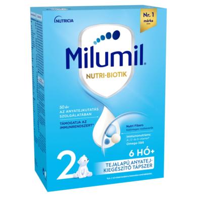 Milumil 2 tejalapú anyatej-kiegészítő tápszer 6 hónapos kortól