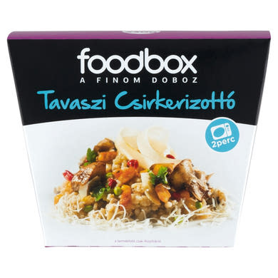 Foodbox tavaszi csirkerizottó