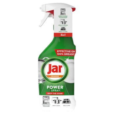 Jar Power Spray kézi mosogatószer narancs illattal